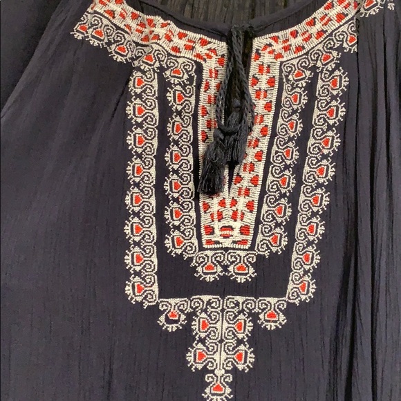 FOREVER 21 Gauzy Bohemian Blouse - Picture 2 of 4